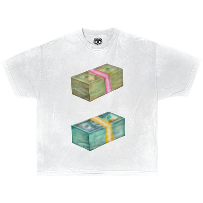Money Streetwear Boxy Tee Cotton Boxy Fit 240 GSM Unisex Tee Premium