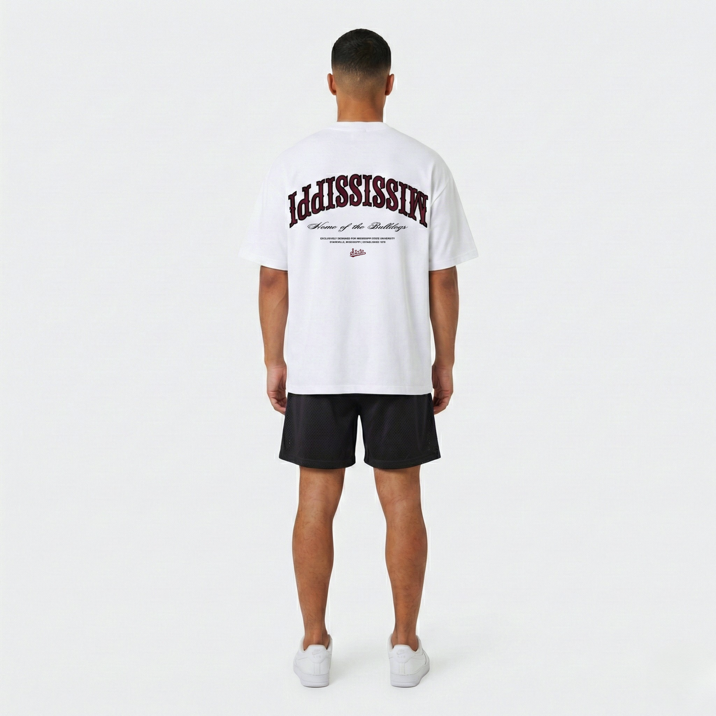 Mississippi State Essentials Oversized Tee