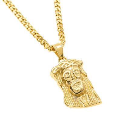Hip Hop Winged Angel Pendant Necklace