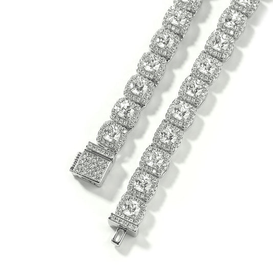 mens gold Gold Plated Rock Candy Chain necklace
