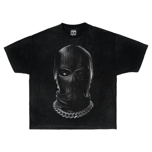 Shiesty V1 Streetwear Tee 180 GSM Black Cotton Short Sleeve T Shirt Unisex