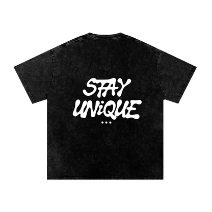 Unique Brand (Black Washed) T-Shirt
