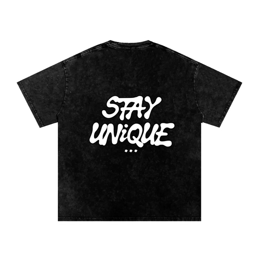 Unique Brand (Black Washed) T-Shirt