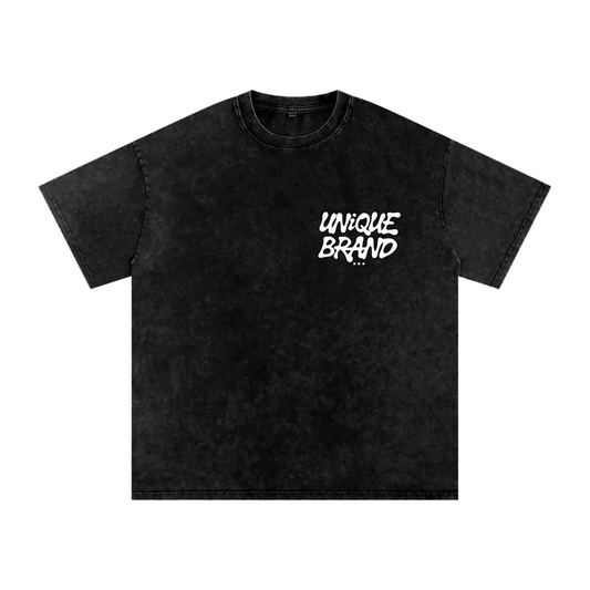 Unique Brand (Black Washed) T-Shirt